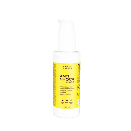 Leave-in Anti Shock Pré Treino Proteção Pink Cheeks 120ml