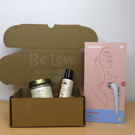 Kit Prazer Relaxante Vibrador Vela aromática Óleo Massagem